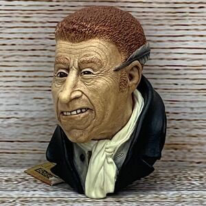 Vintage Bossons Uriah Heep Wall‎ Hanging Head Figurine England